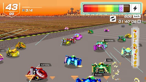 画像集 No.017のサムネイル画像 / あの「F-ZERO」がバトルロイヤルに！ 99人対戦を可能にした「F-ZERO 99」が，Nintendo Switch Online加入者向けに無料配信