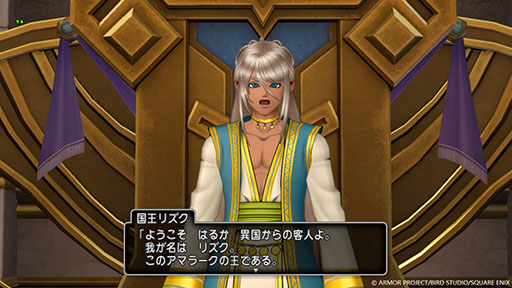 画像ギャラリー No.006のサムネイル画像 / 「ドラゴンクエストX 未来への扉とまどろみの少女 オンライン」,巨大な城と城下町を有するアマラーク王国や,キーパーソンの情報が公開に