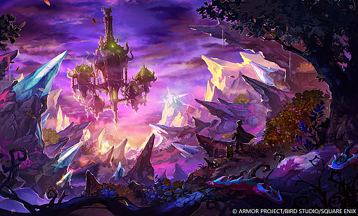 画像ギャラリー No.001のサムネイル画像 / 「ドラゴンクエストX オンライン」,バージョン7.3では果ての大地ゼニアスを甦らせる神具を求め,冒険の旅は魔界へと展開していく