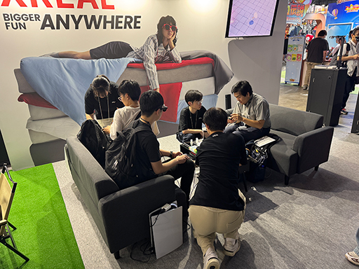 ꡼ No.006 | 󥰥饹ǥץ쥤ѤAndroidǥХXREAL Beam Pro 5GפϪ5G̿б̥ǥTGS2024