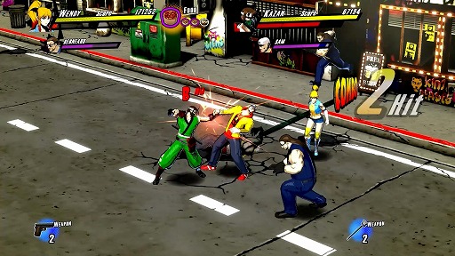 画像ギャラリー No.023のサムネイル画像 / シリーズ最新作「RUSHING BEAT X: Return Of Brawl Brothers」，本日発売。150種以上の技とコンボが楽しめるベルトスクロールアクション