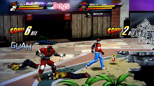 画像ギャラリー No.028のサムネイル画像 / シリーズ最新作「RUSHING BEAT X: Return Of Brawl Brothers」，本日発売。150種以上の技とコンボが楽しめるベルトスクロールアクション