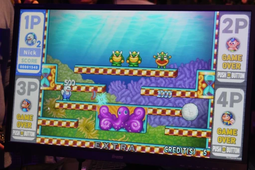 ���������꡼ No.016�Υ���ͥ������ / ��ȯ�ؤ餬�������ˤä���SNOW BROS. WONDERLAND�״�����Ϫ�ѡ��ƥ������ݡ��ȡ�TATSUJIN��¼�����ˤ�륮�������դ�