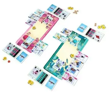 画像ギャラリー No.002のサムネイル画像 / TCG大会風ボードゲーム第2弾「チャレンジャーズ!:ビーチカップ」,ホビージャパンから10月下旬発売