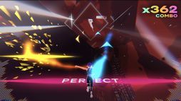 画像ギャラリー No.003のサムネイル画像 / 疑似VR体験ができるリズムゲーム「Starri」のPC版がSteamで配信開始。カメラを使ってモーション入力し,ノーツを叩く