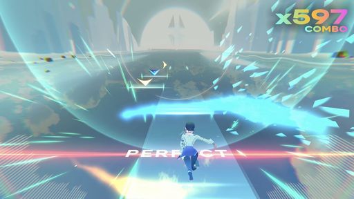 画像ギャラリー No.004のサムネイル画像 / 疑似VR体験ができるリズムゲーム「Starri」のPC版がSteamで配信開始。カメラを使ってモーション入力し,ノーツを叩く