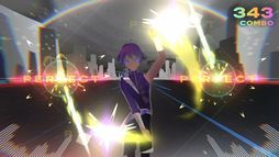 画像ギャラリー No.005のサムネイル画像 / 疑似VR体験ができるリズムゲーム「Starri」のPC版がSteamで配信開始。カメラを使ってモーション入力し,ノーツを叩く