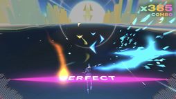 画像ギャラリー No.006のサムネイル画像 / 疑似VR体験ができるリズムゲーム「Starri」のPC版がSteamで配信開始。カメラを使ってモーション入力し,ノーツを叩く