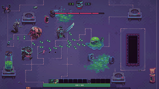 画像ギャラリー No.001のサムネイル画像 / Steamで“非常に好評”なデッキ構築型ヴァンサバライク「Slime 3K: Rise Against Despot」,正式リリース