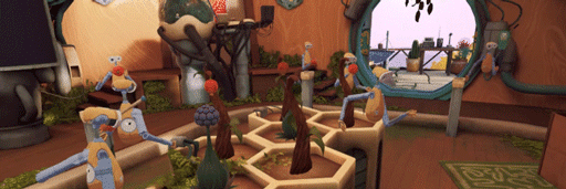 画像ギャラリー No.003のサムネイル画像 / 掴む,落とす,投げる! プレイヤーの挙動を記憶したロボットで解くVR専用パズル「The Last Clockwinder」,日本語を含む複数の新言語を実装