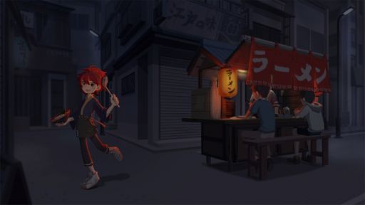 画像ギャラリー No.004のサムネイル画像 / 「深夜のラーメン」,デモ版の配信日が12月8日に決定。約30分でプレイできる2つの章を体験できる予定