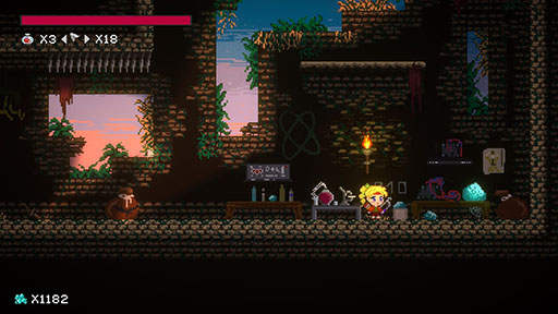 画像ギャラリー No.004のサムネイル画像 / 女ハンター・ルナが弓矢を駆使して終末世界で戦う2Dピクセルメトロイドヴァニア「Luna's Light」,Steamで本日発売