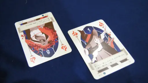 画像ギャラリー No.004のサムネイル画像 / カナイセイジ氏の新作カードゲーム「ウィザーズカップ」をプレイ。事前に組み上げた戦略をぶつけ合う,超シンプルで熱い読み合いが楽しめる