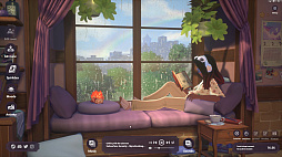 画像ギャラリー No.003のサムネイル画像 / 現実の生産性を高める「Spirit City: Lofi Sessions」,デモ版をリリース。Lofi Hip Hopの世界をエディットして鑑賞し,タイマーでタスク管理