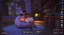 画像ギャラリー No.006のサムネイル画像 / 現実の生産性を高める「Spirit City: Lofi Sessions」,デモ版をリリース。Lofi Hip Hopの世界をエディットして鑑賞し,タイマーでタスク管理