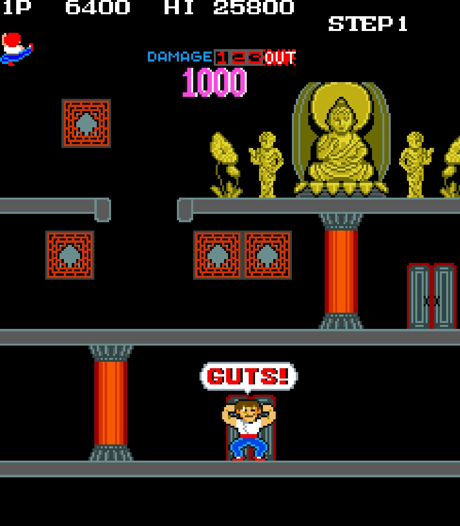 「アーケードアーカイブス ショーリンズロード」11月9日に配信決定。幻の拳法を会得したワンピョウが悪の軍団の本拠地からの脱出を目指す