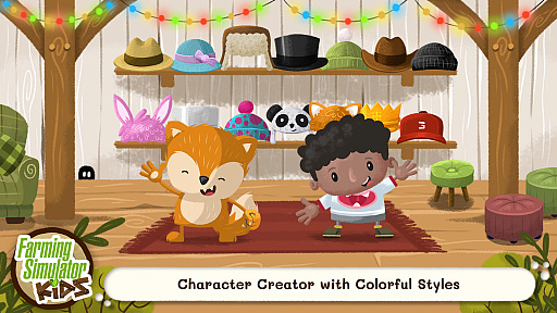 ���������꡼ No.002�Υ���ͥ������ / �͵����ȥ���λҶ����������ȥ��Farming Simulator Kids��ȯɽ�����Ͳ����줿ưʪ����餬�о줷�������ǥ˥󥰤ʤɤΥߥ˥������