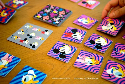 画像ギャラリー No.002のサムネイル画像 / ミッキーたちが描かれたタイルで遊べる。ボードゲーム「ナインタイル ミッキーアンドフレンズ」,先行販売をゲームマーケット2023秋で実施