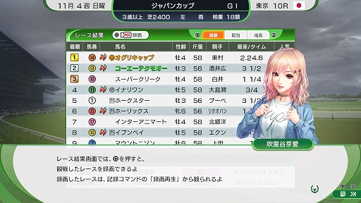 画像ギャラリー No.014のサムネイル画像 / 「Winning Post 10 2024」本日発売。競馬ファンの期待が一目で分かるアイドルウマップや,名馬の軌跡をたどる競馬ヒストリアなどを実装