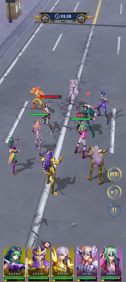 画像ギャラリー No.010のサムネイル画像 / スキル演出が激熱の「聖闘士星矢レジェンドオブジャスティス」。放置要素アリでお手軽に遊べる新作RPGだ【PR】