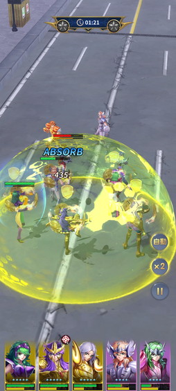 画像ギャラリー No.011のサムネイル画像 / スキル演出が激熱の「聖闘士星矢レジェンドオブジャスティス」。放置要素アリでお手軽に遊べる新作RPGだ【PR】