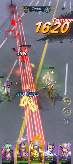 画像ギャラリー No.017のサムネイル画像 / スキル演出が激熱の「聖闘士星矢レジェンドオブジャスティス」。放置要素アリでお手軽に遊べる新作RPGだ【PR】