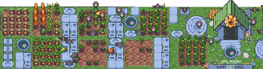 画像ギャラリー No.002のサムネイル画像 / 画面の“下半分”を使って遊ぶ放置系農業シム「Rusty's Retirement」,対応言語に日本語を追加。Steamストアページの説明文も日本語に