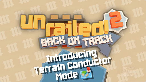 画像ギャラリー No.001のサムネイル画像 / 「Unrailed 2: Back on Track」,ほかのプレイヤーとマップを共有して楽しめるTerrain Conductorツールの紹介動画を公開