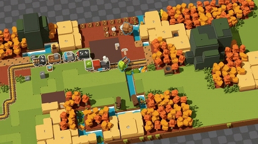 画像ギャラリー No.002のサムネイル画像 / 「Unrailed 2:バック・オン・トラック」,自由に設定を変えられる“サンドボックスモード”や4つの新カートリッジを追加