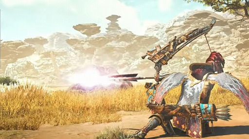 画像ギャラリー No.002のサムネイル画像 / 「モンスターハンターワイルズ」中距離で活躍する武器「弓」の紹介動画を公開。矢が追尾する新技「導ノ矢」登場