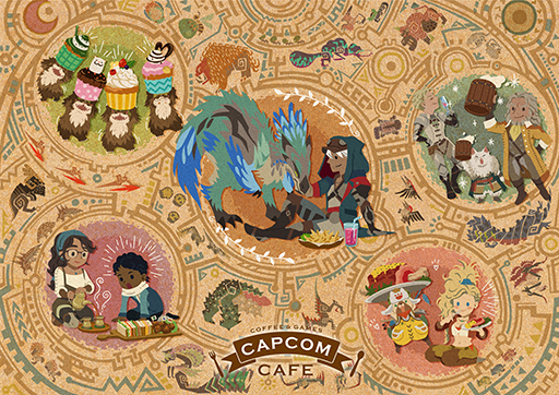 画像ギャラリー No.001のサムネイル画像 / 「モンスターハンターワイルズ」,カプコンカフェ池袋店と梅田店で3月21日よりコラボ実施決定。メインビジュアルを公開