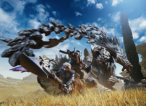 画像ギャラリー No.003のサムネイル画像 / 「モンスターハンターワイルズ」,カプコンカフェ池袋店と梅田店で3月21日よりコラボ実施決定。メインビジュアルを公開