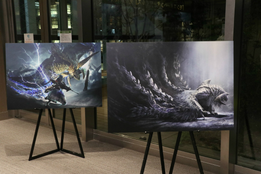 画像ギャラリー No.025のサムネイル画像 / 「モンスターハンターワイルズ」発売前夜イベントをレポート。TVCMに出演中の西野七瀬さんがイャンクックの群れにチャレンジ