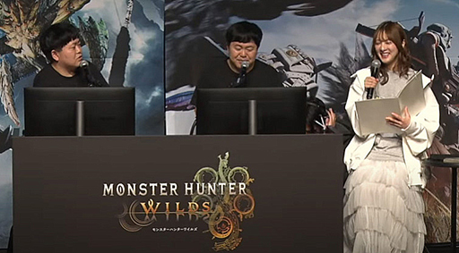 画像ギャラリー No.007のサムネイル画像 / 「モンハンワイルズ」視聴者参加型のマルチプレイ企画を3月13日配信の「カプコンTV!!」で実施。非売品グッズなどが当たるキャンペーンも