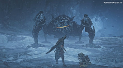 画像ギャラリー No.002のサムネイル画像 / 「モンハンワイルズ」×「FF XIV」コラボ発表。ハンターがチョコボに乗ってオメガと対峙! FF側にはアルシュベルド参戦!