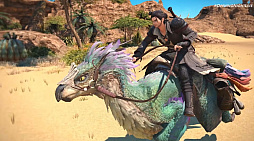 画像ギャラリー No.007のサムネイル画像 / 「モンハンワイルズ」×「FF XIV」コラボ発表。ハンターがチョコボに乗ってオメガと対峙! FF側にはアルシュベルド参戦!