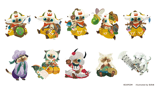 画像ギャラリー No.002のサムネイル画像 / 「モンスターハンターワイルズ」，オトモアイルーの新グッズを2月13日に発売。マスコットやトートバッグなど，多彩な商品をラインナップ
