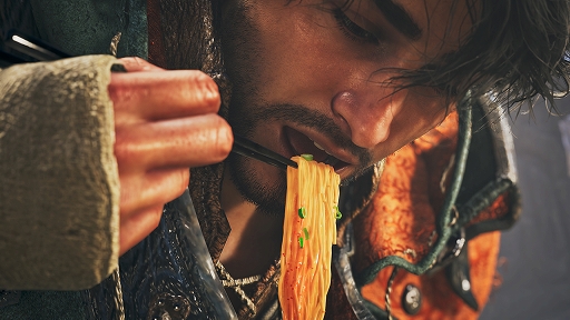 画像ギャラリー No.002のサムネイル画像 / 「モンハンワイルズ」,ラーメン「一蘭」とのコラボを2月25日より開催。お食事券でとんこつラーメンを食べてパワーアップしよう