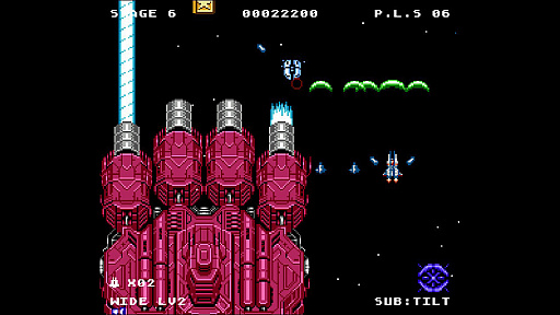 画像ギャラリー No.010のサムネイル画像 / 現代の表現方法を極力排除した8bit風縦スクロールSTG「XELAN FORCE」,Steam版は本日,Switch版は2月29日に配信