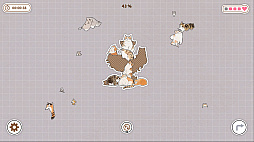 Cats Huddled Together