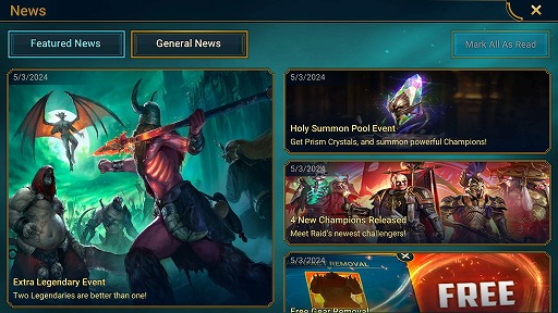 画像ギャラリー No.014のサムネイル画像 / みんなで性能を決めた「ウィクスウェル」含む8人の新英雄が登場! 「RAID: Shadow Legends」次期アップデート情報が公開に