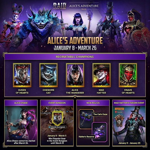 ���������꡼ No.004�Υ���ͥ������ / ��RAID: Shadow Legends�ס��������Х륤�٥�ȡ֥��ꥹ�������׳��ϡ�7���֤Υ�����������ǥ쥸������꡼��ͺ���������