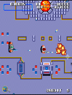 画像ギャラリー No.004のサムネイル画像 / Switch/PS4「アーケードアーカイブス マイティガイ」,1月4日に配信。独裁を企てるコンピュータの野望をサイコガンで打ち砕け