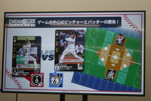 画像ギャラリー No.009のサムネイル画像 / 「プロ野球カードゲーム ドリームオーダー」メディア体験会レポート。投手と打者の対決にフォーカスした読み合いと,TCGらしい戦略性を楽しめる