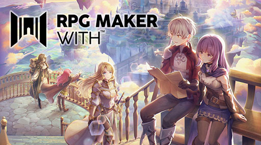 画像ギャラリー No.001のサムネイル画像 / PS5/PS4版「RPG MAKER WITH」,本日発売。制作途中のゲームに含まれる素材を公開可能なアセットシェアリング機能を搭載