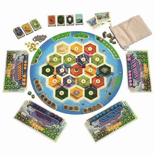 画像ギャラリー No.002のサムネイル画像 / カタン最新作「CATAN - New Energies」が2024年春発売へ。エネルギー問題に直面した21世紀のカタン島を舞台にした独立型作品