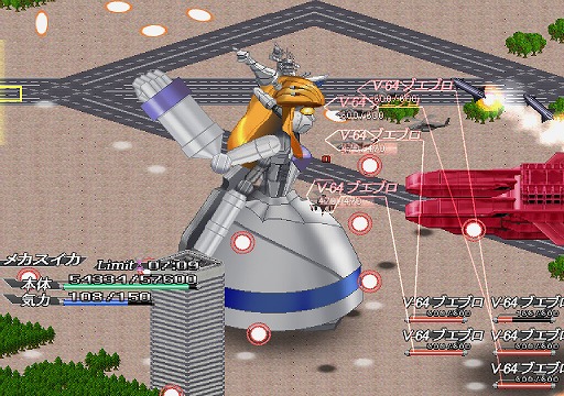 画像ギャラリー No.005のサムネイル画像 / 両腕,頭,足,スペルカードを自在に組み合わせて戦うロボアクション「スイカVSメカスイカ」がSteamで4月1日発売。公式サイトで体験版が公開中