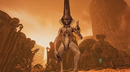 画像ギャラリー No.005のサムネイル画像 / 悪夢のような世界を探索するホラーパズルADV「Necrophosis」のティザートレイラー公開。ギーガー風アートをUnreal Engine 5で描く