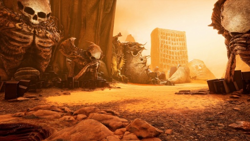 画像ギャラリー No.009のサムネイル画像 / 悪夢のような世界を探索するホラーパズルADV「Necrophosis」のティザートレイラー公開。ギーガー風アートをUnreal Engine 5で描く