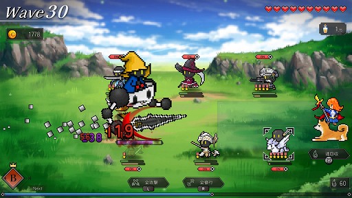 画像ギャラリー No.002のサムネイル画像 / 戦闘の隙を見てユニットを強化するタワーディフェンスゲーム「犬神ディフェンダーズ」,Switch版を本日発売